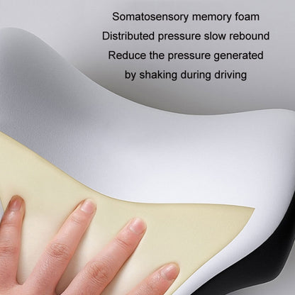 A09 5D Car Universal Adjustment U-shaped Memory Foam Headrest, Color: Gray - Seat Accessories by buy2fix | Online Shopping UK | buy2fix