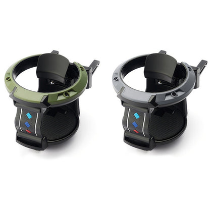 Car Air Conditioner Air Outlet Water Cup Holder Ashtray With Hook(Black Green) - Car Drink Holders by buy2fix | Online Shopping UK | buy2fix