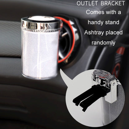 Car Air Conditioner Outlet Ashtray With LED Light(10x7.8cm) - Ashtrays by buy2fix | Online Shopping UK | buy2fix