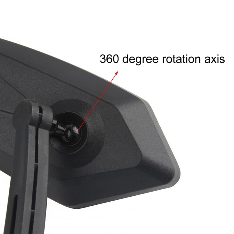 Mountain Bike High Definition Flat Reflective Rearview Mirror, Specification: Single Right by buy2fix