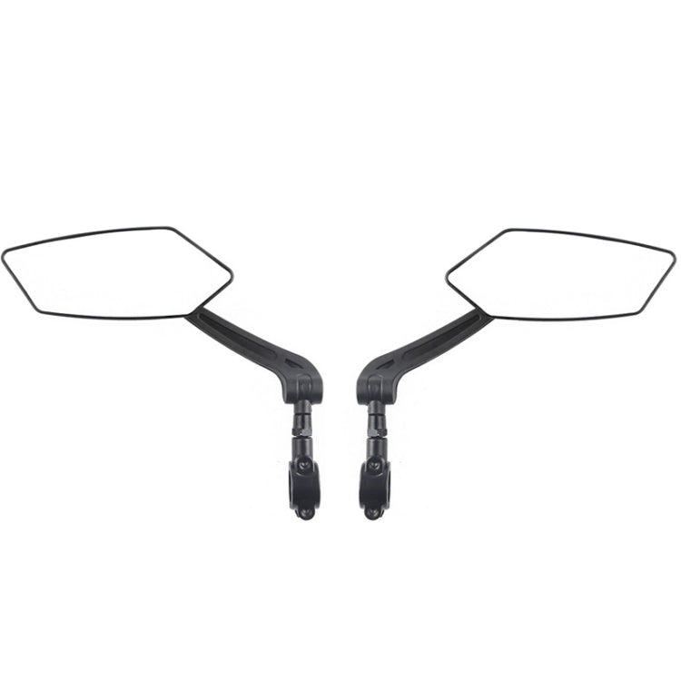 Mountain Bike High Definition Flat Reflective Rearview Mirror, Specification: 1 Pair by buy2fix