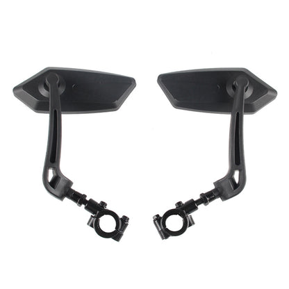 Mountain Bike High Definition Flat Reflective Rearview Mirror, Specification: 1 Pair by buy2fix