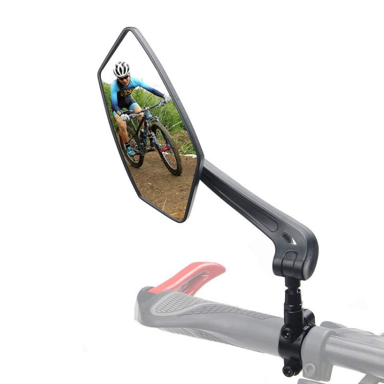 Mountain Bike High Definition Flat Reflective Rearview Mirror, Specification: 1 Pair by buy2fix