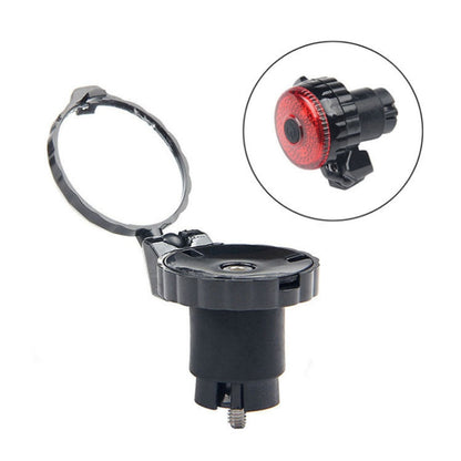 Bicycle Handlebar Folding Rearview Mirror, Color: With Light by buy2fix