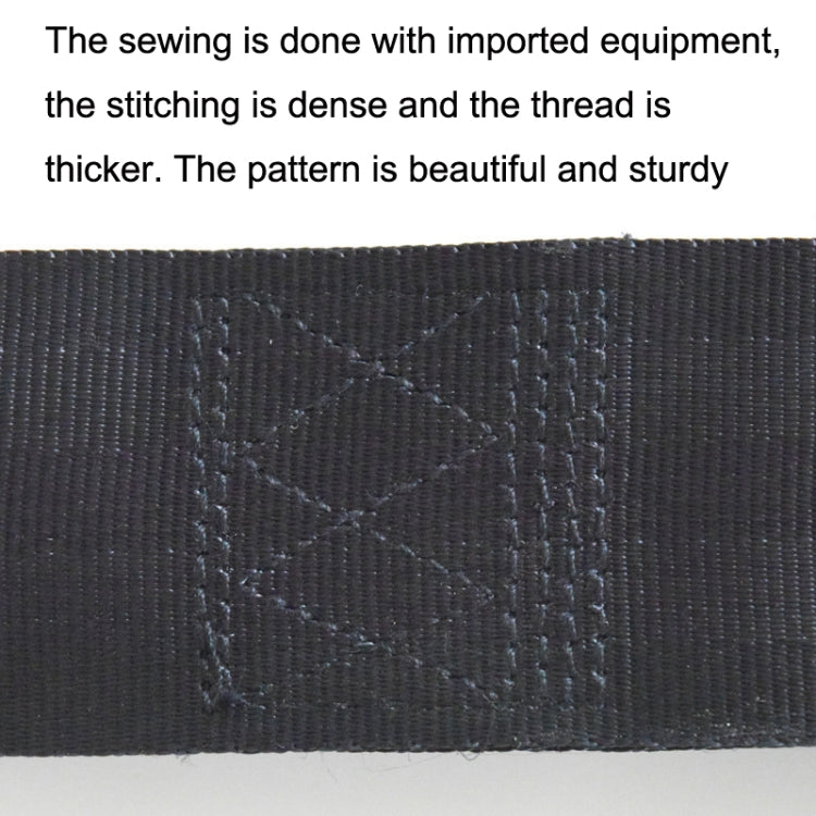 2pcs B7 Free Installation Motorcycle / Stretcher / Electric Wheelchair Seat Belt(Black) - Seat Belts & Padding by buy2fix | Online Shopping UK | buy2fix