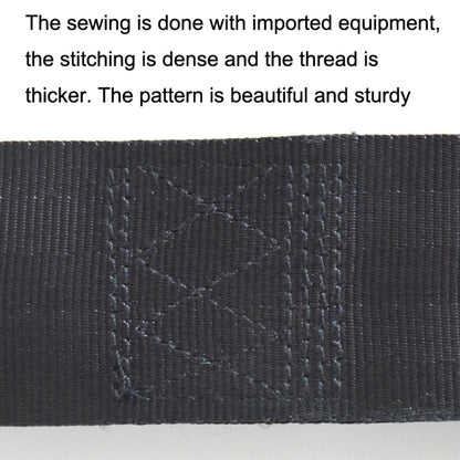 2pcs B7 Free Installation Motorcycle / Stretcher / Electric Wheelchair Seat Belt(Black) - Seat Belts & Padding by buy2fix | Online Shopping UK | buy2fix
