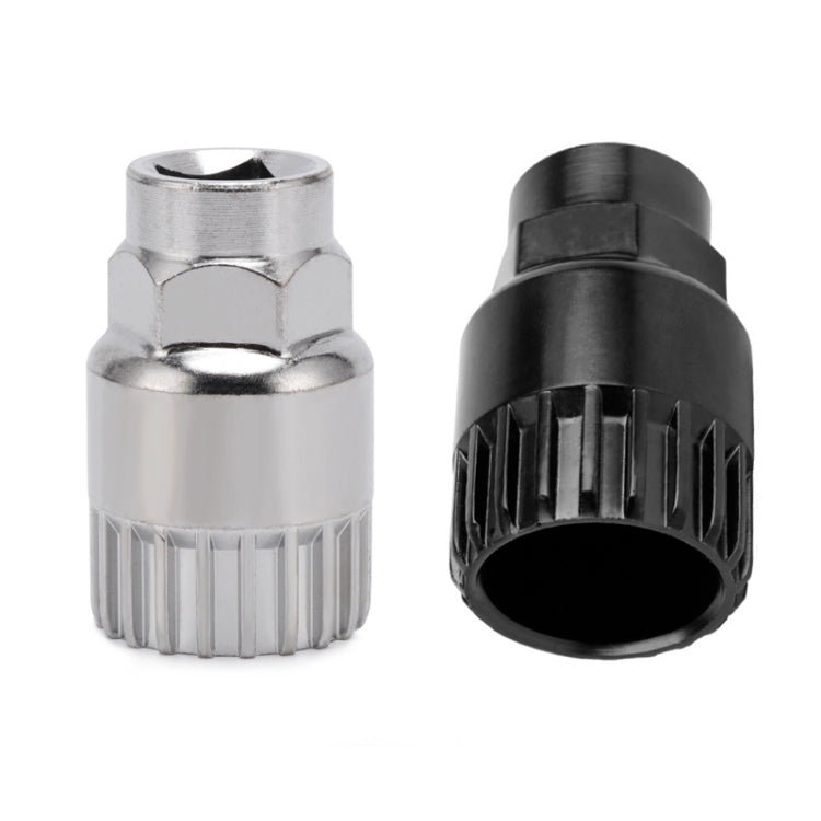 Mountain Bike Square Hole Removal Installation Shaft Sleeve(Black) by buy2fix