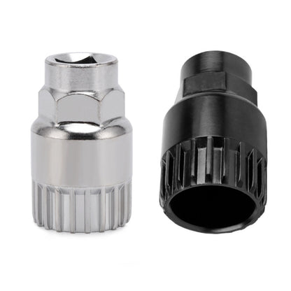 Mountain Bike Square Hole Removal Installation Shaft Sleeve(Black) by buy2fix