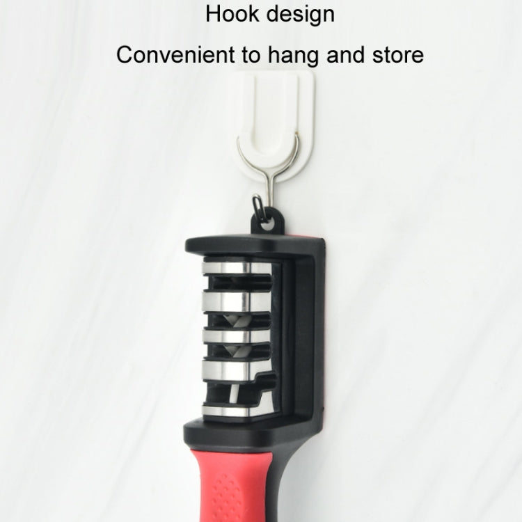 Kitchen Multifunctional Hangable Multi-segment Handheld Knife Sharpener, Specification: 4 Stage - Knife Sharpener by buy2fix | Online Shopping UK | buy2fix