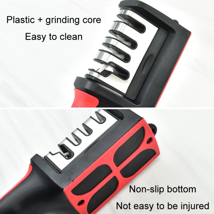 Kitchen Multifunctional Hangable Multi-segment Handheld Knife Sharpener, Specification: 4 Stage - Knife Sharpener by buy2fix | Online Shopping UK | buy2fix
