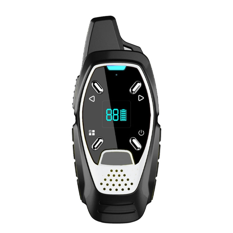 LED Display USB Charging Wireless Handheld Small Mini Walkie Talkie(White) - Handheld Walkie Talkie by buy2fix | Online Shopping UK | buy2fix