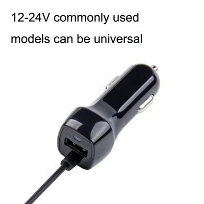 522AL Fast Charging With Cable Car Charging, Output Interface: Micro USB (Black) - Car Charger by buy2fix | Online Shopping UK | buy2fix
