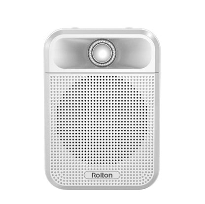 Rolton  K700 Bluetooth Dual-speaker Audio Speaker Megaphone Voice Amplifier(White) - Microphone by Rolton | Online Shopping UK | buy2fix