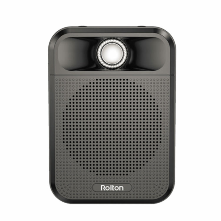 Rolton  K700 Bluetooth Dual-speaker Audio Speaker Megaphone Voice Amplifier(Black) - Microphone by Rolton | Online Shopping UK | buy2fix
