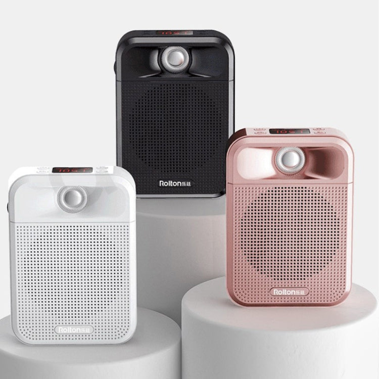 Rolton  K700 Bluetooth Dual-speaker Audio Speaker Megaphone Voice Amplifier(White) - Microphone by Rolton | Online Shopping UK | buy2fix