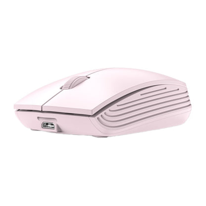 811 3 Keys Laptop Mini Wireless Mouse Portable Optical Mouse, Spec: Double Model (Pink) by buy2fix