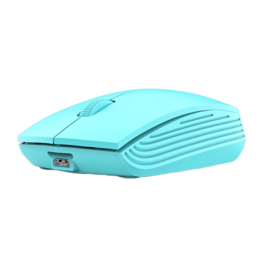 811 3 Keys Laptop Mini Wireless Mouse Portable Optical Mouse, Spec: Battery Version (Blue) by buy2fix
