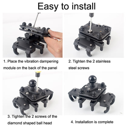 Battery Car Bicycle Cycling Navigation Silicone Shock Absorption Holder - Holder by buy2fix | Online Shopping UK | buy2fix