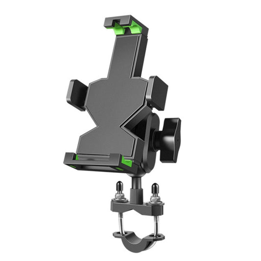 A04 Metal Motorcycle Mobile Phone Navigation Bracket Bicycle Frame Multifunctional Car Fixed Clamp(U Car Handlebar Model) - Holder by buy2fix | Online Shopping UK | buy2fix