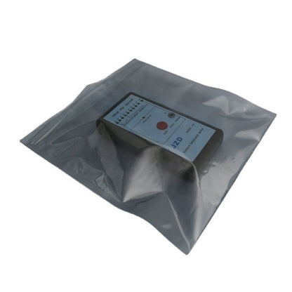 100pcs / Pack 9x18cm Anti-static Shielding Bag Hard Disk Insulation Bag Electronic Plastic Motherboard Packaging Bag - Zip Lock Bags by buy2fix | Online Shopping UK | buy2fix