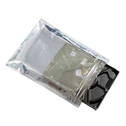 100pcs / Pack 10x15cm Anti-static Shielding Bag Hard Disk Insulation Bag Electronic Plastic Motherboard Packaging Bag - Zip Lock Bags by buy2fix | Online Shopping UK | buy2fix