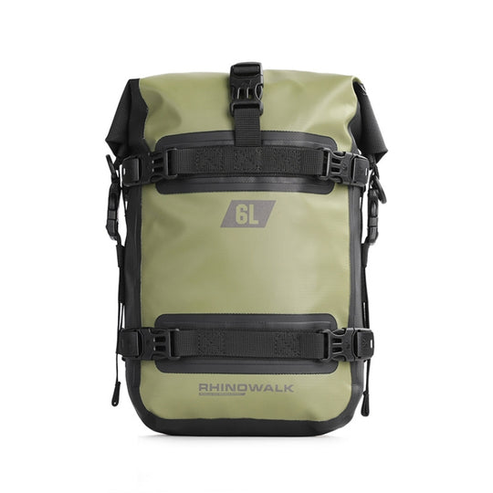 Rhinowalk MT2206 6L Waterproof Motorcycle Bumper Bag Outdoor Riding Bag(Green)