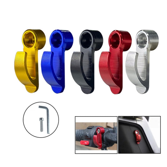 2pcs Motorcycle Modified Helmet Hook Scooter Side Storage Hook(Silver) - Holder by buy2fix | Online Shopping UK | buy2fix