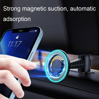D19 Car Magnetic Mobile Phone Holder Rotatable Metal Navigation Bracket, Spec: Seat (Silver) by buy2fix