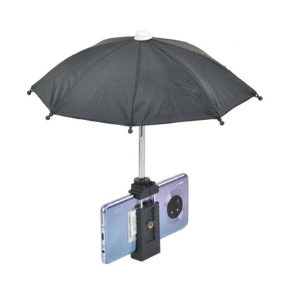 Mobile Phone Mini Waterproof Sunscreen Umbrella For Photographic Equipment by buy2fix