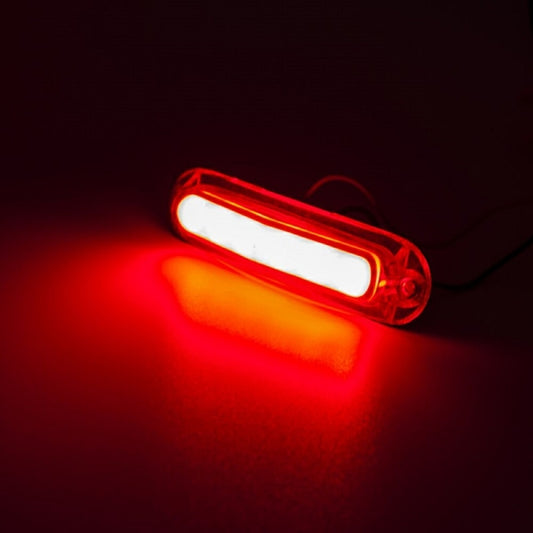 4pcs MK-162 6LED Light Guide Side Light 10-30V Trailer Side Tail Light(Red) - Warning Lights by buy2fix | Online Shopping UK | buy2fix