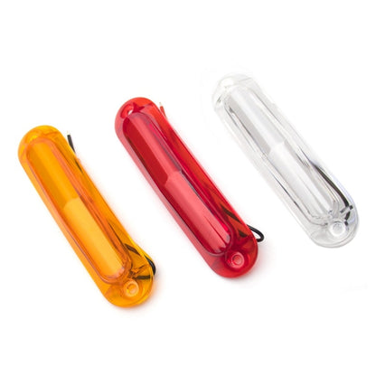 4pcs MK-162 6LED Light Guide Side Light 10-30V Trailer Side Tail Light(White) - Warning Lights by buy2fix | Online Shopping UK | buy2fix