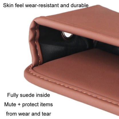 Multifunctional Car Seat Crevice Storage Box, Pattern: No Logo(Claret) - Stowing Tidying by buy2fix | Online Shopping UK | buy2fix