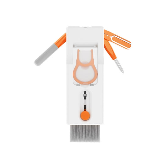 Q11 11-in-1 Multifunctional Bluetooth Headset Cleaning Pen Computer Keyboard Cleaning Kit(Orange Red) - Other Accessories by buy2fix | Online Shopping UK | buy2fix
