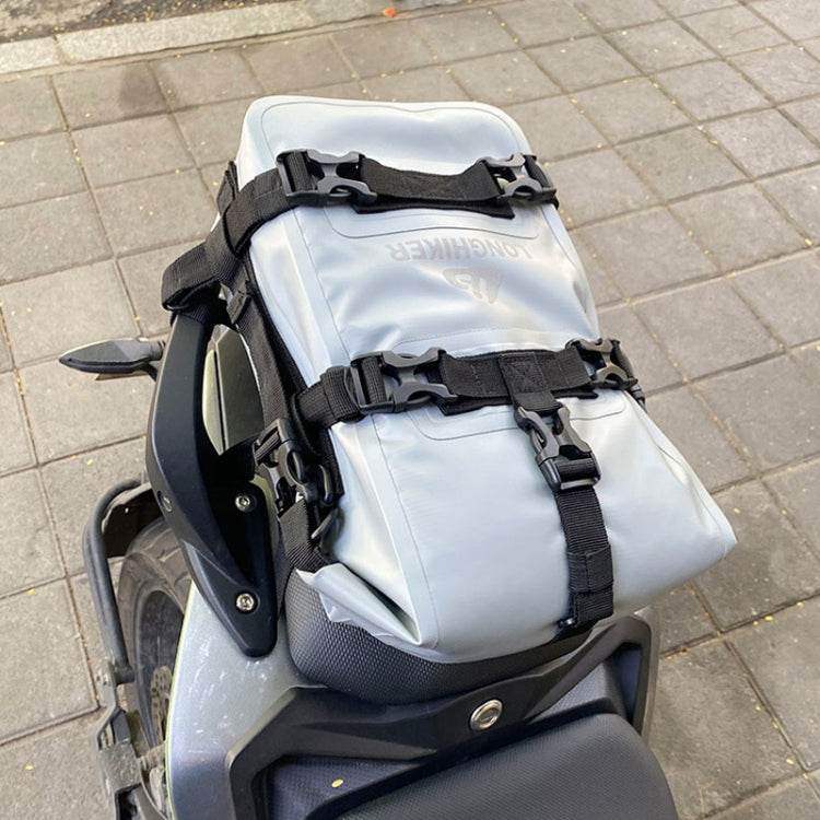 LONGHIKER Motorcycle Quick Release Waterproof Bumper Side Bag(Yellow) - Bags & Luggages by buy2fix | Online Shopping UK | buy2fix