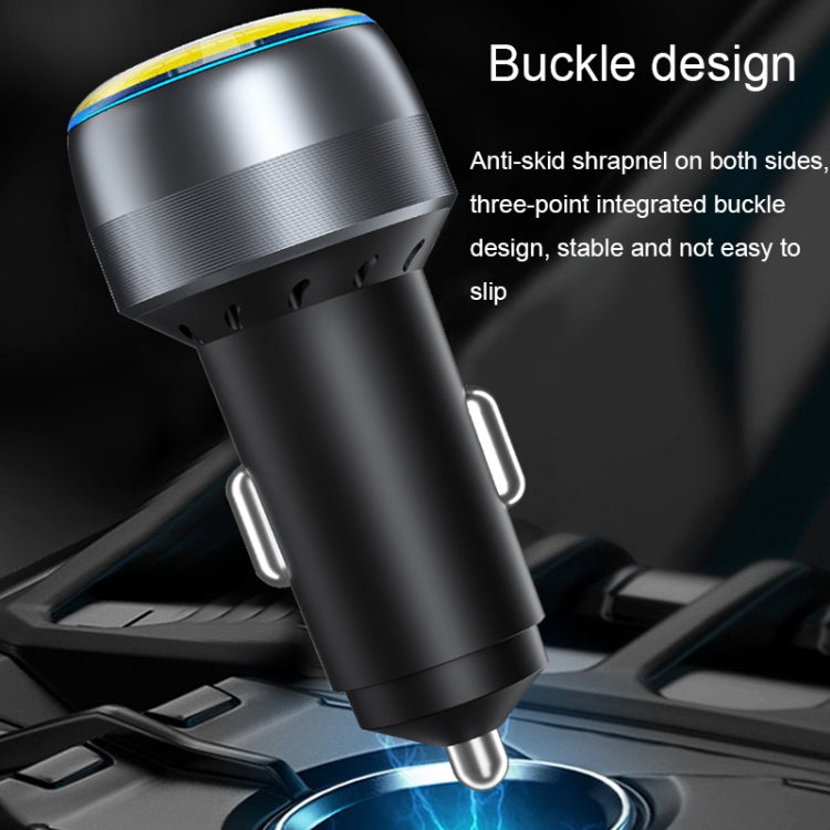 IBD355-1UC USB+Type-C/USB-C Dual Ports Mobile Phone Car Charger(QC3.0 18W+ PD 30W) - Car Charger by buy2fix | Online Shopping UK | buy2fix