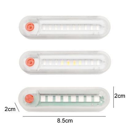 Motorcycle Electric Car Anti-Rear Collision Solar Strobe Warning Light, Specification: Blue Light by buy2fix