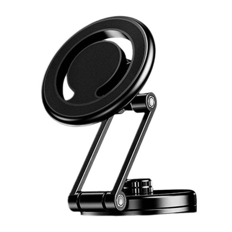 D27 Car Magnetic Telescopic Folding Navigation Mobile Phone Holder(Black) by buy2fix