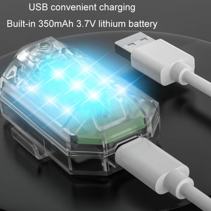 Remote Control LED Car Modified Electric Car Warning Tail Light, Specification: 1 Light+1 RC by buy2fix