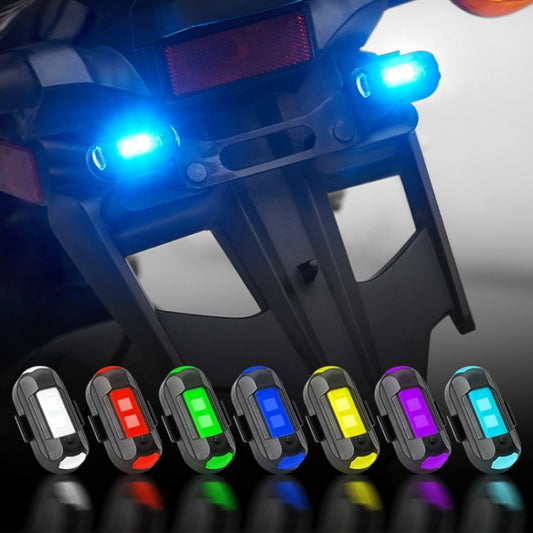 Vibration Remote Control Induction Motorcycle Wireless Strong Magnetic Warning Flash Light, Specification: 1 Light +1 RC - Signal Lights by buy2fix | Online Shopping UK | buy2fix