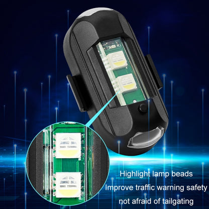 Vibration Remote Control Induction Motorcycle Wireless Strong Magnetic Warning Flash Light, Specification: 1 Light +1 RC - Signal Lights by buy2fix | Online Shopping UK | buy2fix