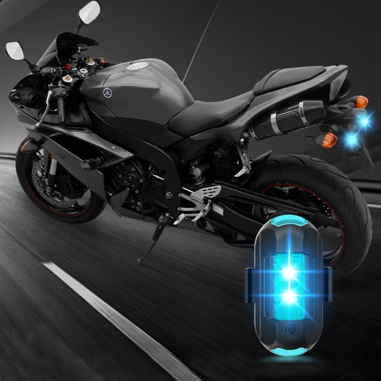Vibration Remote Control Induction Motorcycle Wireless Strong Magnetic Warning Flash Light, Specification: 2 Light +1 RC - Signal Lights by buy2fix | Online Shopping UK | buy2fix