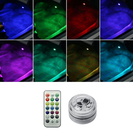 Car Modification Wireless Colorful Remote Control Atmosphere Light, Specification: 1 Light +1 RC - Atmosphere lights by buy2fix | Online Shopping UK | buy2fix