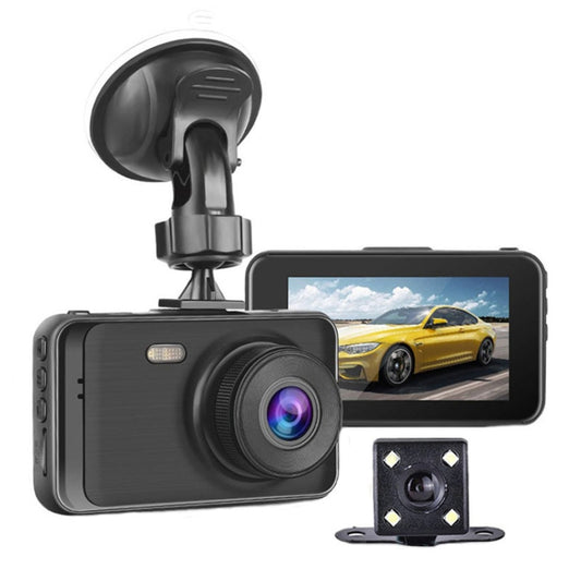 C900 3 Inch 1080P HD Dual-lens Motion Detection Driving Recorder by buy2fix