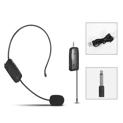 One For One UHF Wireless Headset Microphone Lavalier Headset Amplifier - Microphone by buy2fix | Online Shopping UK | buy2fix