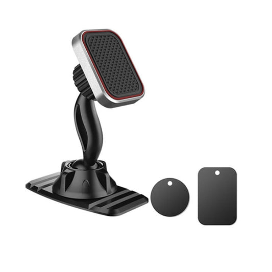 Car Center Console Paste Magnetic Mobile Phone Holder(Red) by buy2fix