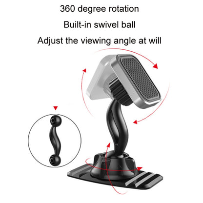 Car Center Console Paste Magnetic Mobile Phone Holder(Black) by buy2fix