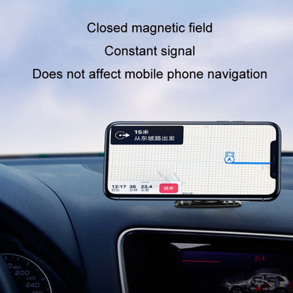 Car Center Console Paste Magnetic Mobile Phone Holder(Black) by buy2fix