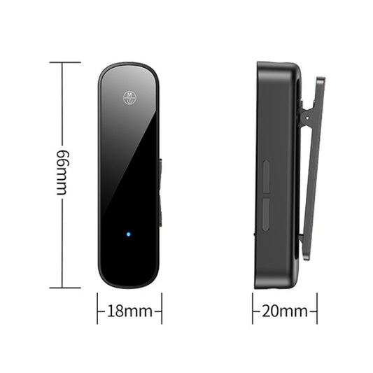 Y2 HiFi Bluetooth 5.3 Audio Receiver Lavalier 3.5mm Audio Call Converter Support TF Card Playback by buy2fix