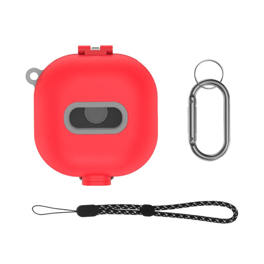D10 For Samsung Galaxy Buds Live/Buds Pro/Buds 2 Shockproof Earphone Protective Cover Conjoined Switch(Red) - Samsung Earphone Case by buy2fix | Online Shopping UK | buy2fix