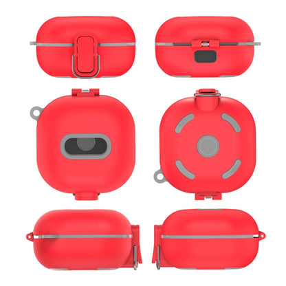 D10 For Samsung Galaxy Buds Live/Buds Pro/Buds 2 Shockproof Earphone Protective Cover Conjoined Switch(Red) - Samsung Earphone Case by buy2fix | Online Shopping UK | buy2fix